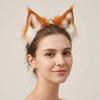 Animals Cat Ears Headband JK Furry Cosplay Headwear Sweet Wolf Dog Hair Band  Halloween