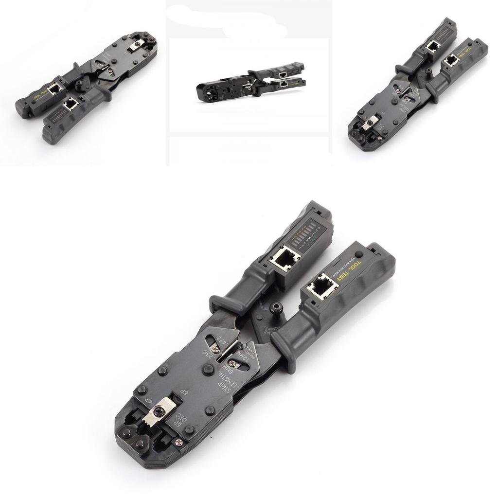 Premium Quality Network Lan Cable Crimper Stripper Cutter Pliers Tester For Rj45 Rj11 Rj9