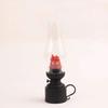 Calcifer Flameless Night Light Halloween Retro Decorative Candle Light Cartoon Anime Kerosene Lamp Bedroom Bedside Table Lamp