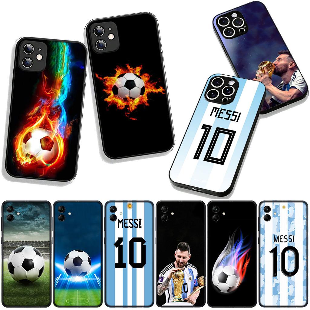 Sunset Football Number 10 for Motorola Moto G54 G05 G24 G45 G55 G75 G85 G15 G57 G86 Power Edge 50 30 Ultra Fusion neo Pro Case