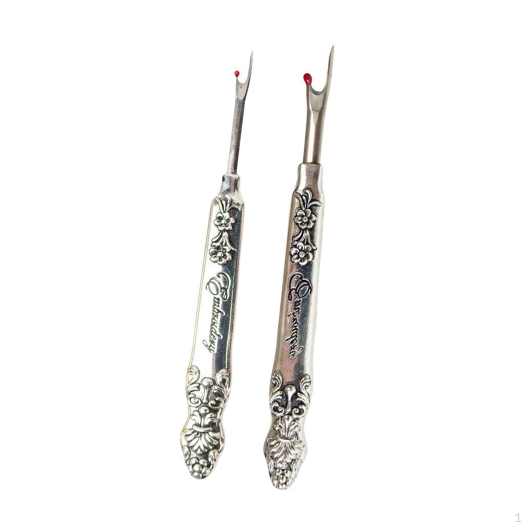 Sewing Stitch Ripper Engraved Seam Set Portable Handcrafts Embroidery Tools Thread Remover
