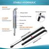 2x Trunk Gas Spring Lift Supports Shocks Struts For BMW 5 Series E39 525i 528i