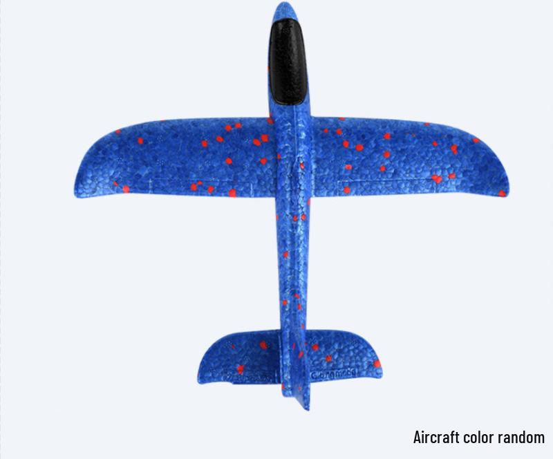 Kids  Foam Dart & Airplane Launcher Toy: Handheld Outdoor Glider Gun