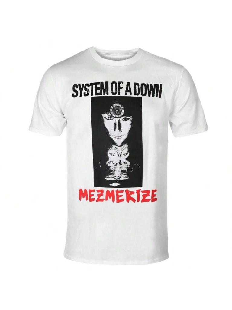 System Of A Down Graphic Cotton T-Shirt Unisex Men Women Summer Short Sleeve Fashion Brand Tee Luxury Casual Vintage Retro Tops