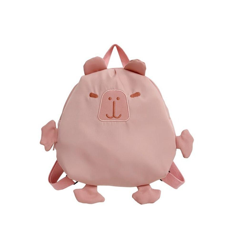 Large Capacity Capybara Backpack Travel Backpack Book Bags Casual School Bag
