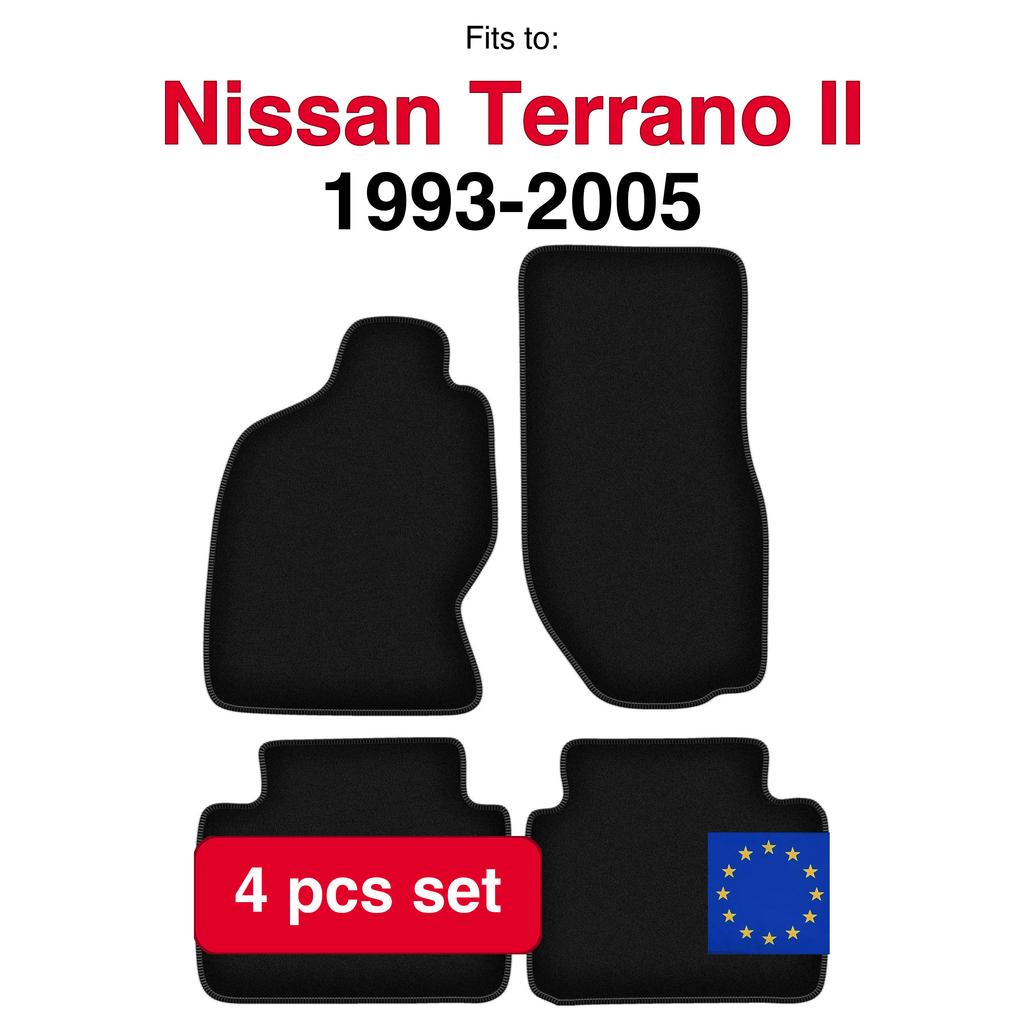 Velour Floor Mats Basic For Ford Maverick Mk1 0 (1994-2003)