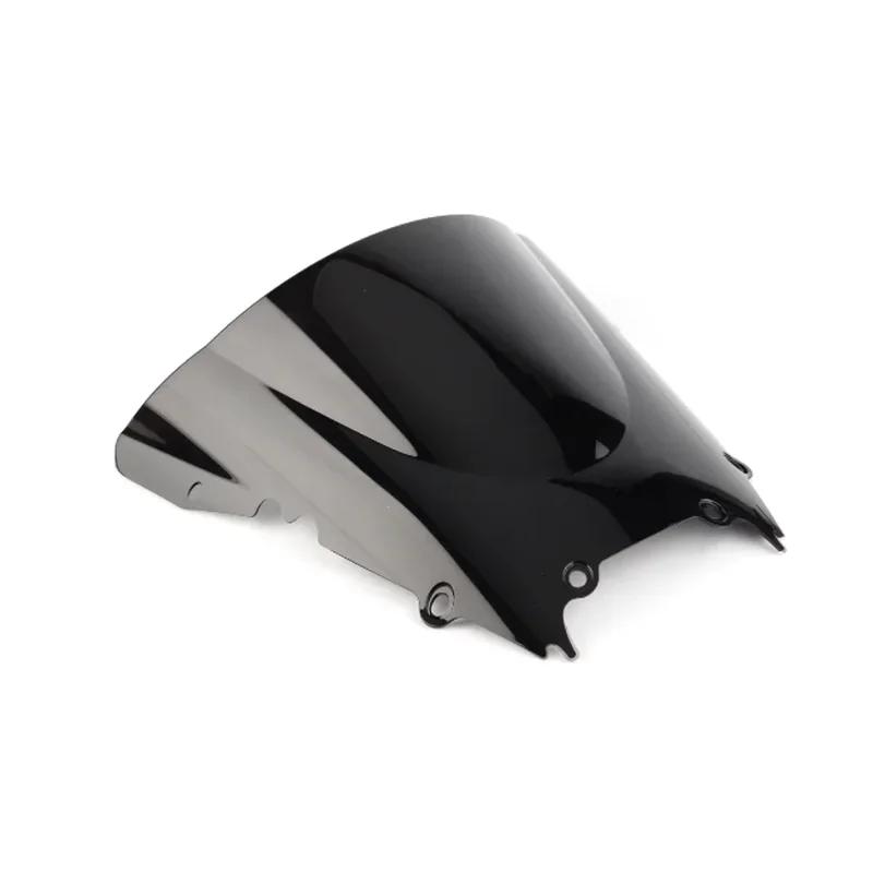 Motorcycle Wind Deflector For Yamaha YZF R6 600 1998 1999 2000 2001 2002 Screen Double Bubble Windshield Protector Windscreen