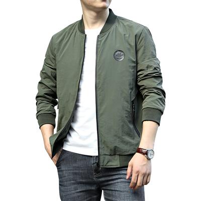 Frühling und Herbst Koreanische Herrenjacke Outdoor Freizeit Sport Baseballkragen Jacke