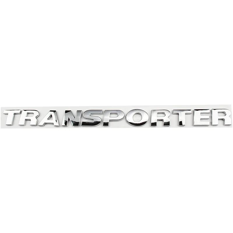 Car ABS Trunk Letters Words Logo Badge Emblem Decals Sticker Applicable To TRANSPORTER T4 T5 T6 T7 T8 Styling Accessories
