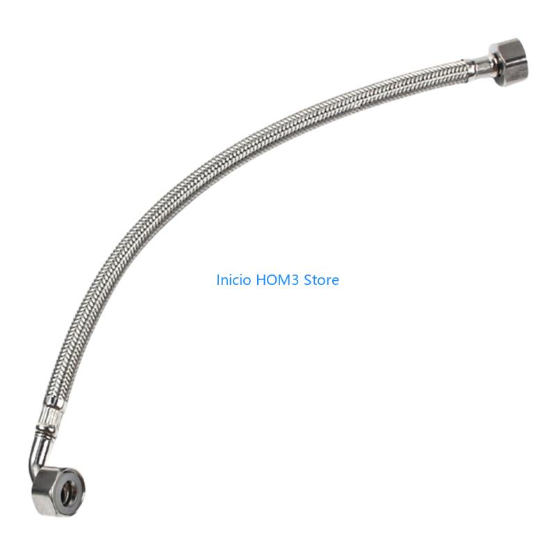 A5YD Junta Codo Manguera de Fontanería de Acero de Alta Resistencia Tubo Flexible para Accesorios de Baño