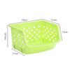 Durable Stackable Storage Basket Hollow Fruit Vegetable Organizer Kitchen Tool