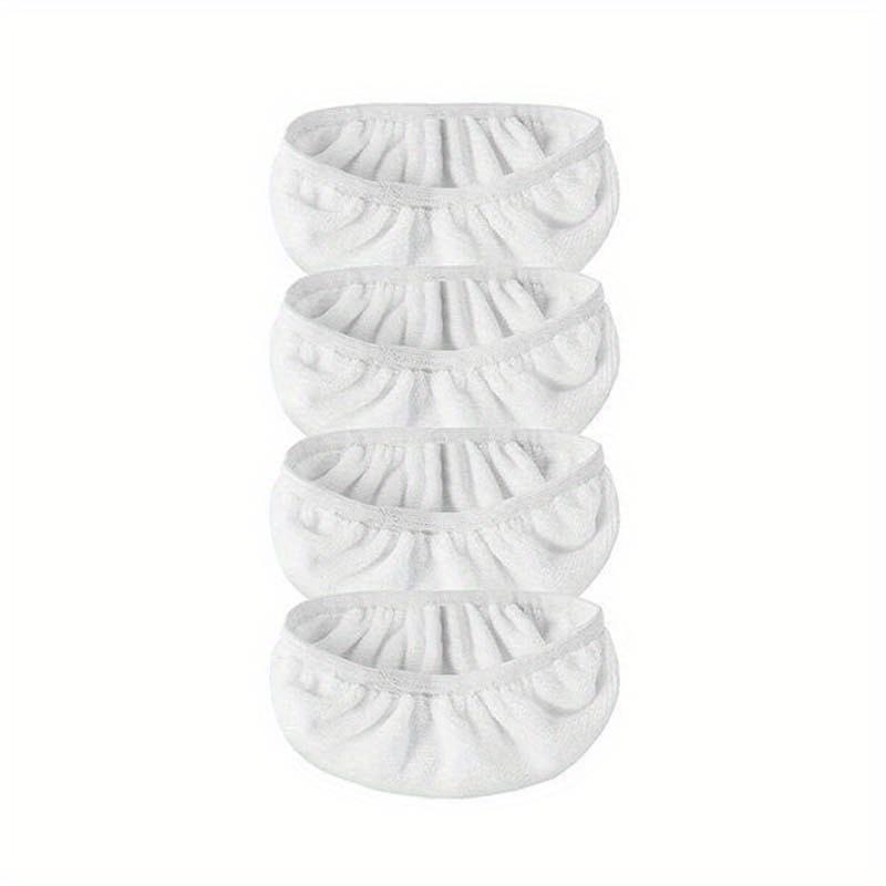 4ks, Náhradní podložka z mikrovlákna na úklidový mop, Hadřík na plochý podlahový mop, Pratelný a odolný náhradní hadřík na mop, Pro mokré i suché použití