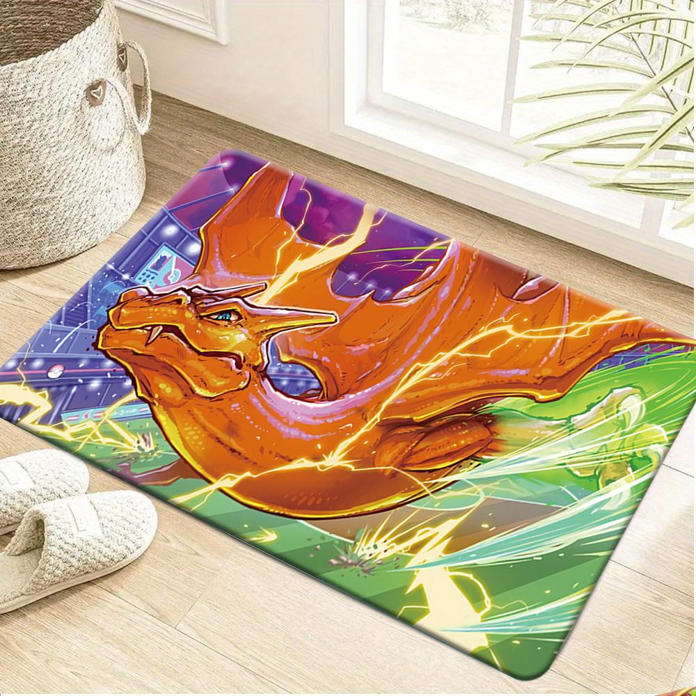 

Anime Pokemon Lucario vs Infernape Print Non-slip Doormat, Soft Absorbent Floor Rug for Bathroom Bedroom Entrance, Home Decor Ca 40cm x 60cm