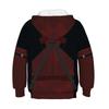 Deadpool 3D Hoodie for Kids, Superhero Anime Pullover, Comfortable Breathable Sweatshirt Tops