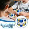 Cubo Mágico Laberinto 3D Juguetes Fidget Cubo de Inteligencia Rompecabezas Creativo Laberinto para Niños Pensamiento Lógico Anti Estrés Juguetes Educativos