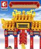 Chinese New Year Dragon & Lion Dance Building Blocks - Educational Toy for Kids