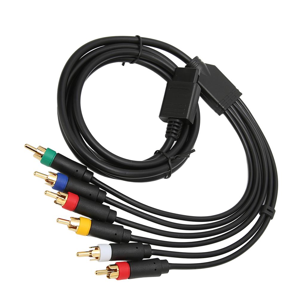 RGB RGBS Multifunctional Composite Cable Cord High Flexibility Soft Stable Component AV Cable with 4 BNC Heads