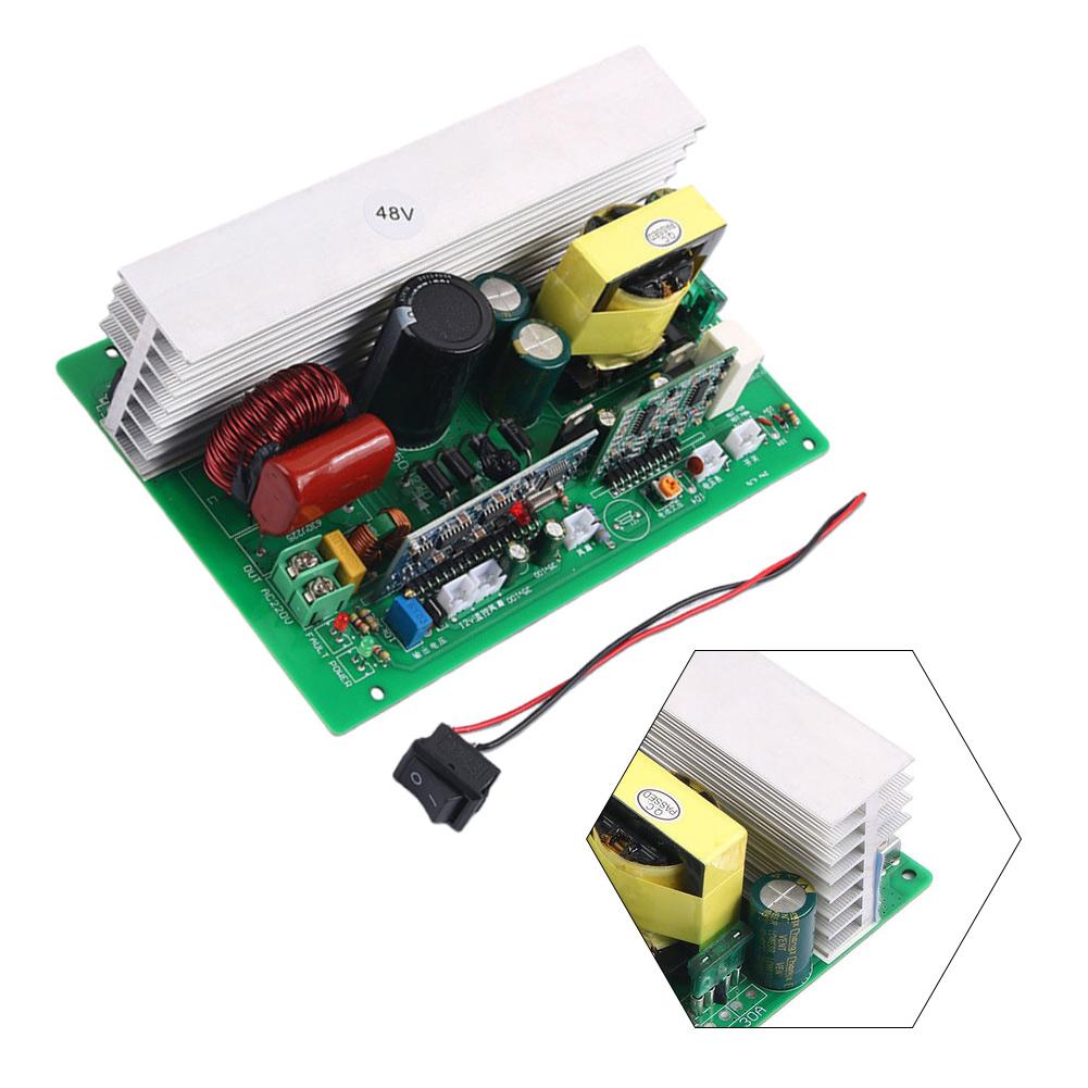1PC 1000W EG8010 Pure Sine Wave Inverter IGBT 27A 600V Transistors DC48V To AC220V Power Converter Boost Converter 171*119*52mm