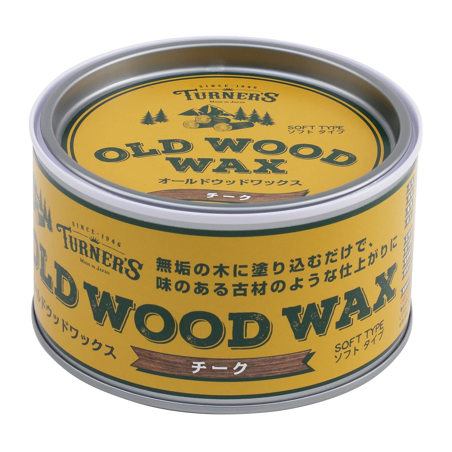 

Turner Color Old Wood Wax 350ml Teak OW350005