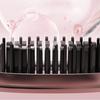 Mini Rechargeable Straightener Brush Portable Travel Lightweight Fast Heating Hot Comb 3 Temperature Setting Adjustable Electric Hair Styling Brush