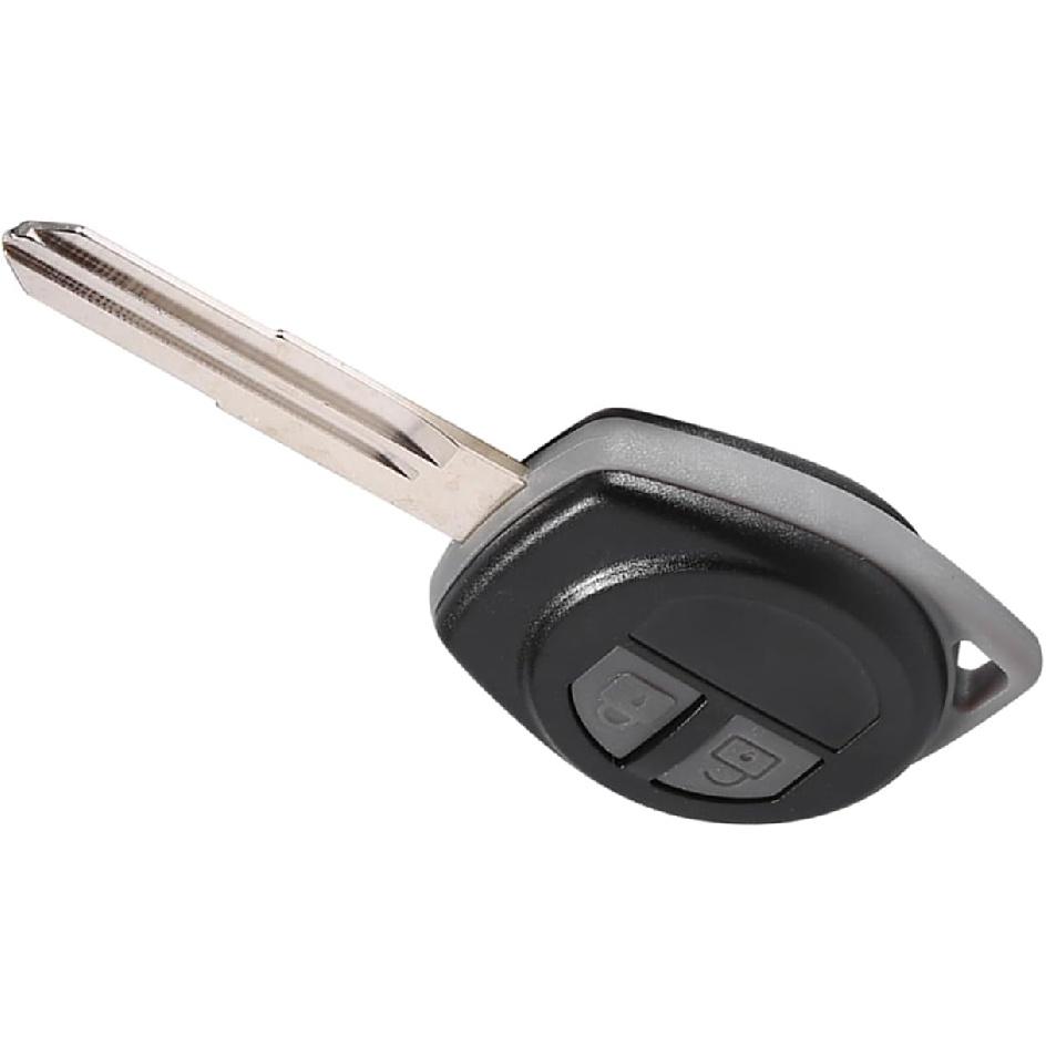 Key Shell, 2 Buttons Remote Key Shell Case Fob Smart Keyless Entry Key Fob Shell Vitara Swift Ignis SX4 Liana Alto