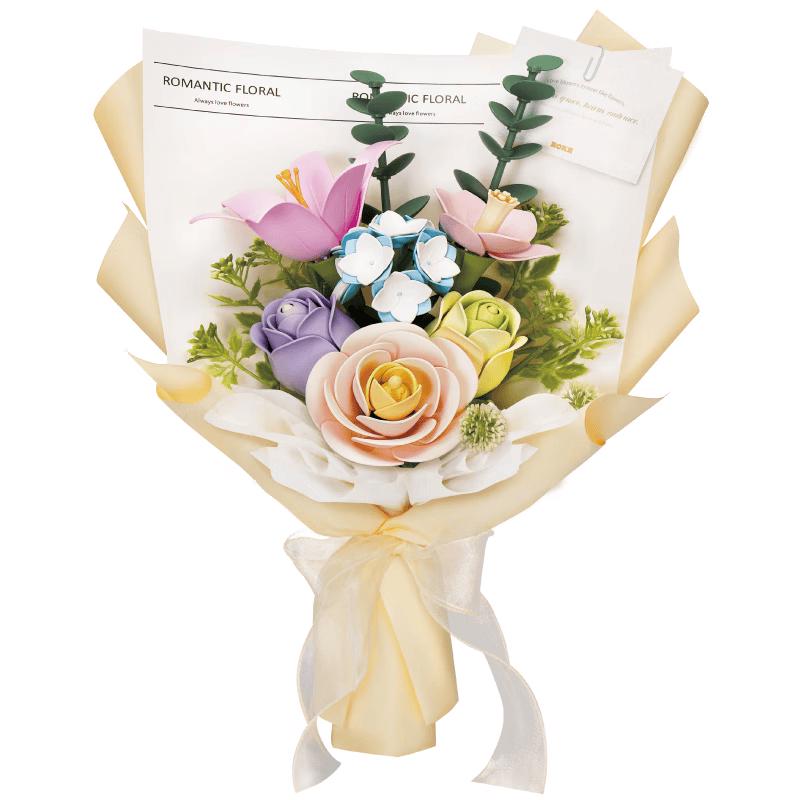 ROKR DIY Building Block Flower Sets & Aromatic Lamps
