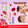 Runben Natural Tinted Lip Balm for Kids - Moisturizing & Hydrating for Little Girls, Anti-Chapping Formula.