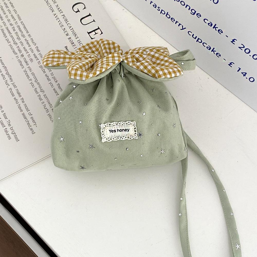 

Bundle Pocket Sparkly Star Flower Bag Korean Style Flower Handbag Shopping