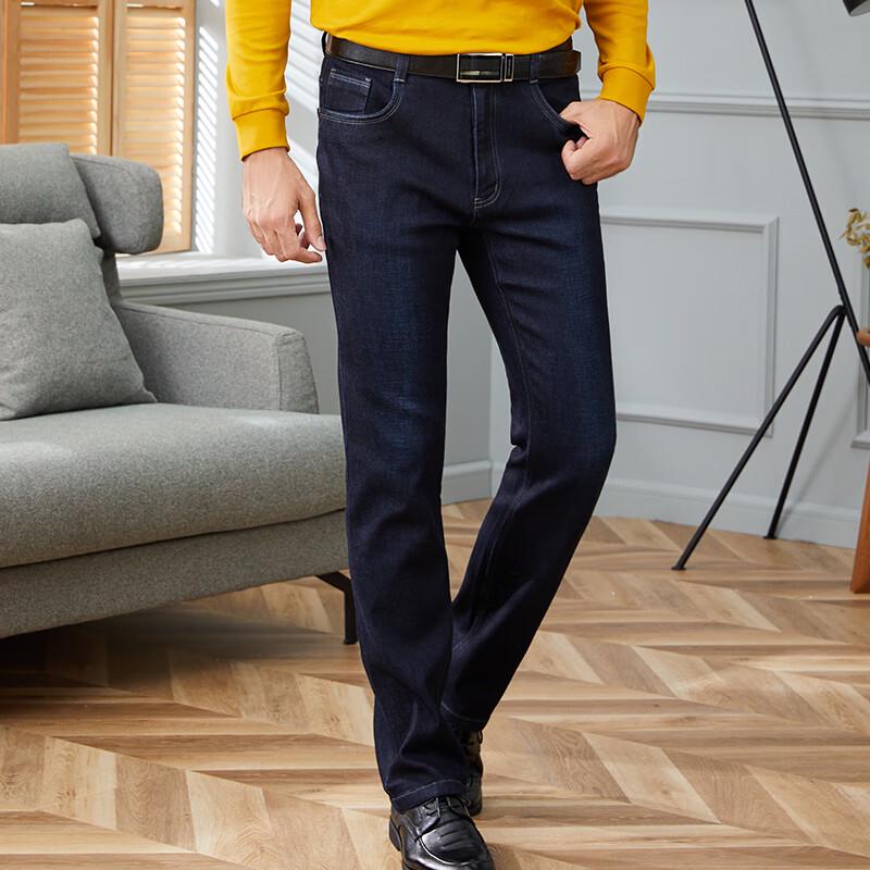 

YOUNG RIVER Мужские джинсы прямого кроя в стиле business casual 38