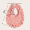 Baby Feeding Drool Bib Ruffle Floral Infants Saliva Towel Soft Cotton Burp Cloth For Newborn Toddler Kids Bibs New Baberos Bebe