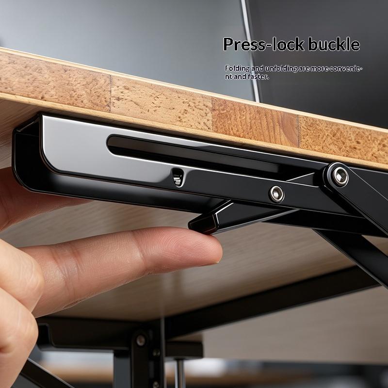 1Pcs L-Shaped Desktop Bracket Heavy-Duty Punch-Free Space-Saving Desktop Extension Plate Rack Hardware Accessories