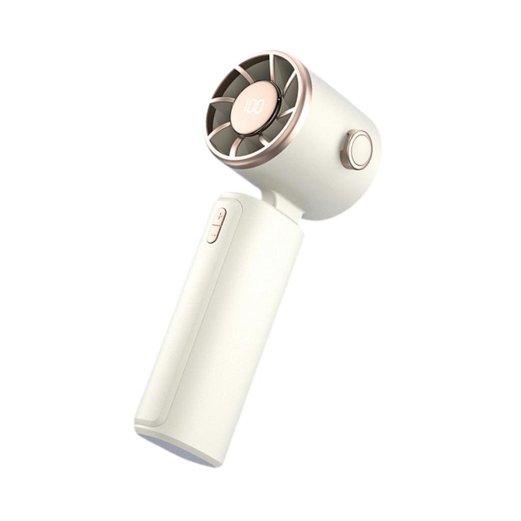 Portable Handheld Fan Camping Fan Type C Rechargeable Hand Held Fan Mini Personal Fan for Desk Fishing Camping Traveling Summer