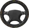 Winnie the Pooh Car Steering Wheel Cover for Kei and Standard Comfortable To the Luxury Interior Suitable for All 38cm Cars, Stylish, Non-Slip,