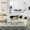 12PCS Mirror Wall Stickers Decoration, DIY Acrylic Removable Square Wall Stickers Art Wall Sheet, Best for Home Living Room Bedroom Sofa TV Office
