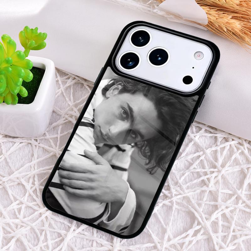 Timothee Chalamet Actor Shockproof Phone Case for iPhone 17 Air 16e 15 11 12 14 13 Pro Max Cover Coque