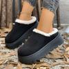Fashion 2025 New Women Platform Boots Comfortable Luxury Fashion Ankle Boots Women Casual Thickened Fluff Shoes Woman Zapatos De Mujer