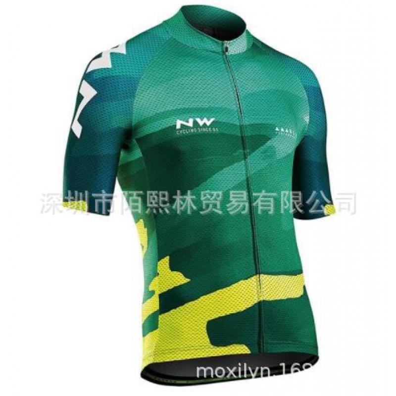 Men Women Cycling Jersey Short Sleeve Breathable Quick Dry Bike Shirt Outdoor Sportwear