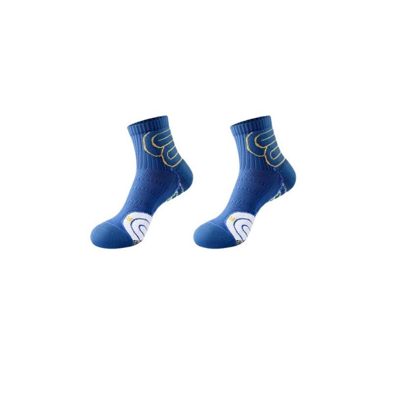 Large-sized Basketball Socks, Men's Mid-calf Spring and Summer Professional Outdoor Sports Running Towels, Thick-soled Badminton Socks