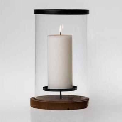 Modern Candle Holder Glass Aesthetic Minimalist Candle Holders Art Elegant Candlestick Home Room Table Decorations Accessories