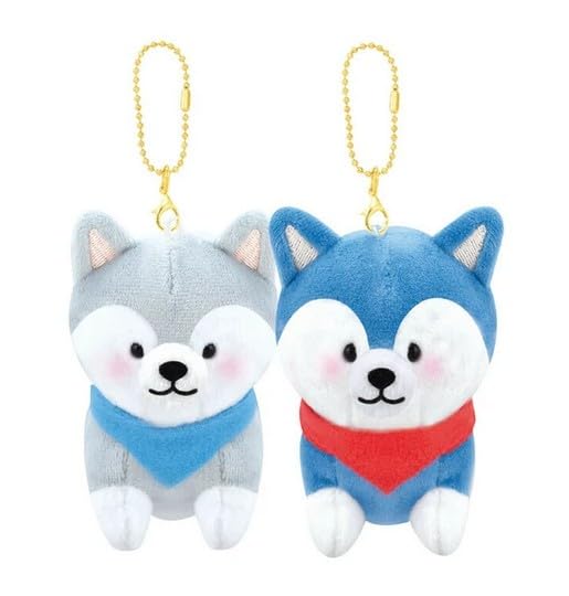 

Nico Plush Keychain Wolf