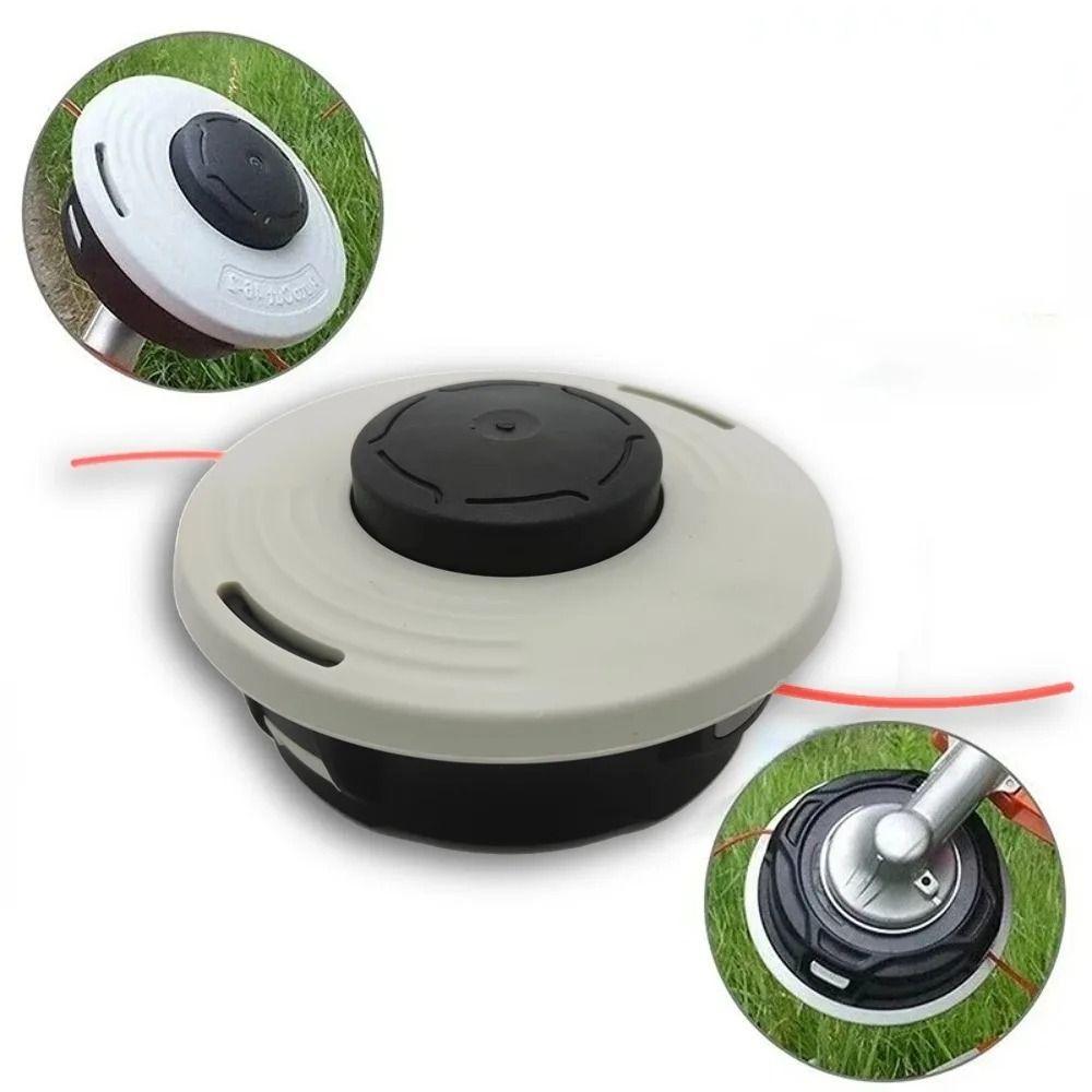 Steel Wire Nylon Weeding Head Nylon Material Brush Cutter Parts Grass Trimmer Head  Lawn Trimming