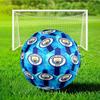 City Football Club Printed Size 5 Soccer Ball - Durable, Machine-stitched, Soft and Comfortable, Suitable for Training and Matches Gift