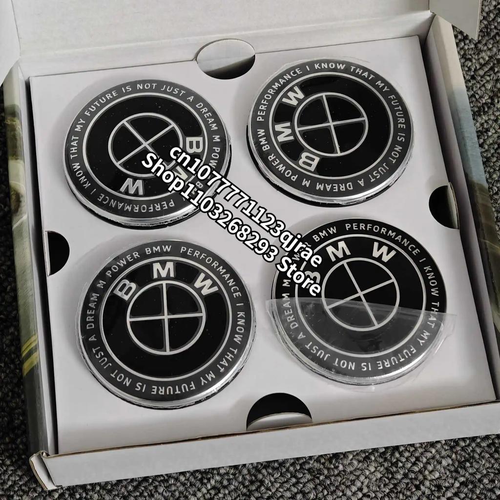 56/68mm Zwevende Wielnaafdopjes voor BMW E90 E91 E92 E93 F30 F10 F11 F04 E84 E83 F25 E70 F15 E72 F16 M3 M5 M6 Auto Accessoires