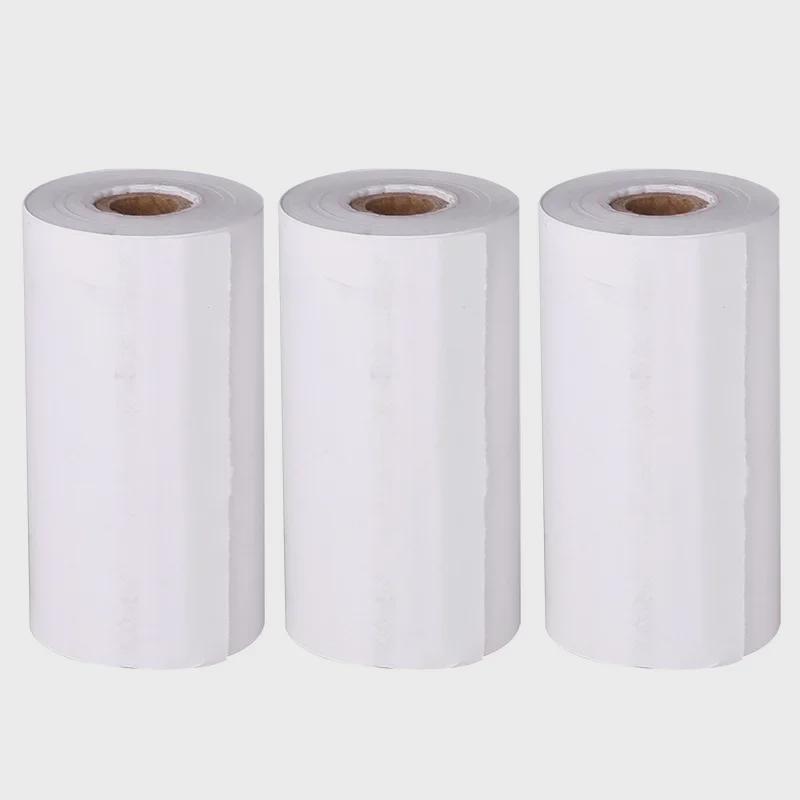 Deli XH01 Glossy Thermal Photo Print Paper with Adhesive Backing, 3-Roll Pack