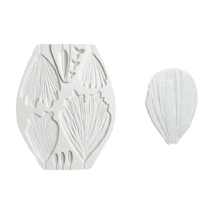 Flexible Silicone Mold For Handcrafted Sugar Flower And Leaf Cake Embellishments Baking Tool Kitchen Gadget