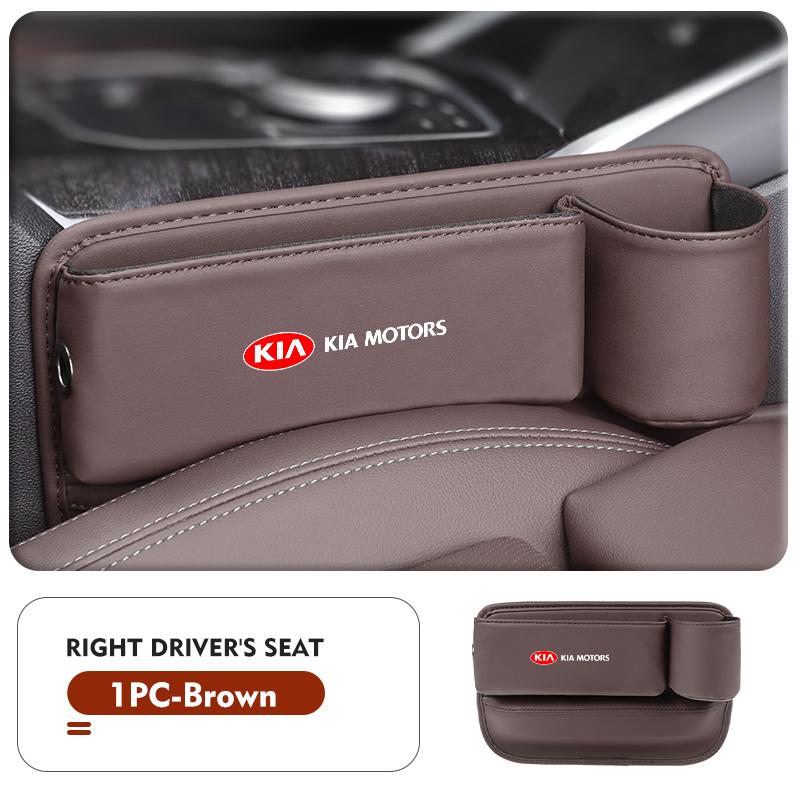 Car Seat Gap Storage Box Phone Bottle Cup Holder Accessories For KIA Sportage Rio Ceed Niro Soul Stonic Picanto Proceed