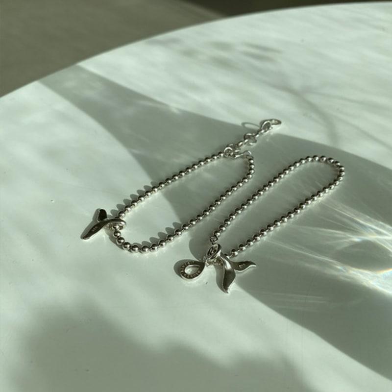 libertegarden (silver925)Whale Bracelet
