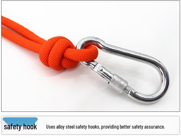 Reflective Water Rescue Rope with Bag: Floating Ring, Luminous Safety Line, Throwing Guide Rope