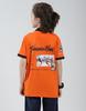 Monte Carlo Boys Printed Collar Neck Tshirt