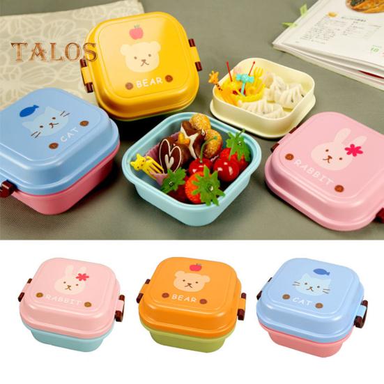 Nádoba na oběd Velkokapacitní multifunkční opakovaně použitelná ekologická svačina pro děti Svačina Ovoce Jídlo Box na oběd do školy